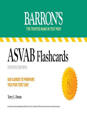cover image of ASVAB Flashcards